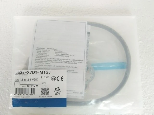 

1 шт. датчик приближения E2E-X7D1-M1GJ (E2EX7D1M1GJ) в коробке, быстрая доставка