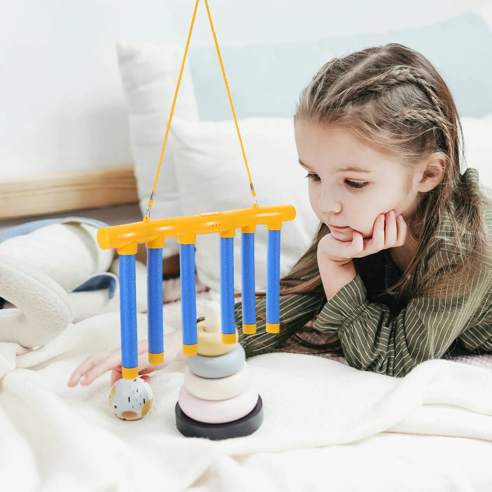 Reflex Drop Sticks Hand Eye Coordination Trainer Interactive Reaction Catching Game Sensory Training Toy