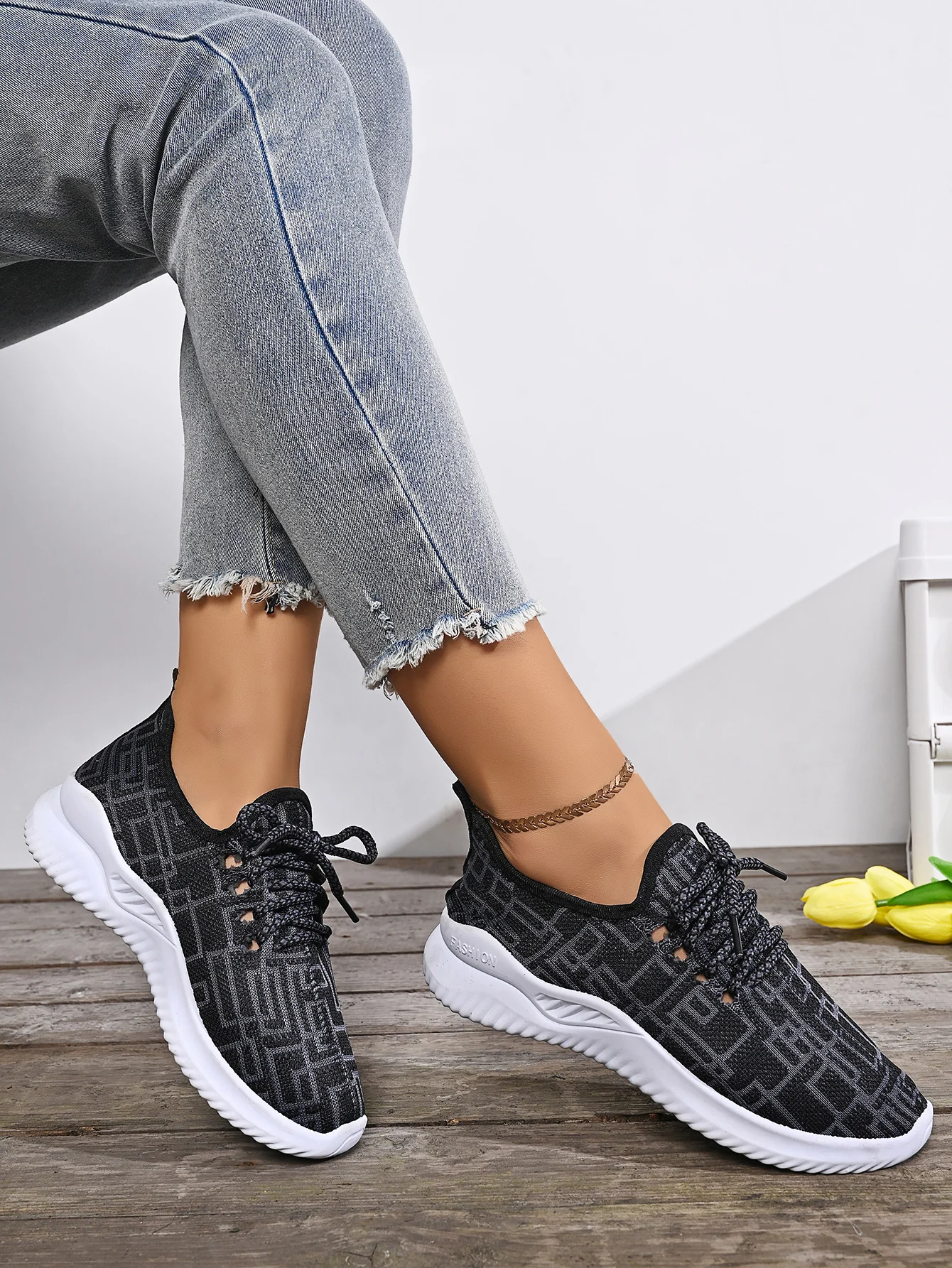 รองเท้าวิ่งสตรีรองเท้าผ้าใบผู้ - Running Shoes Women บทวิจารณ์และราคา
