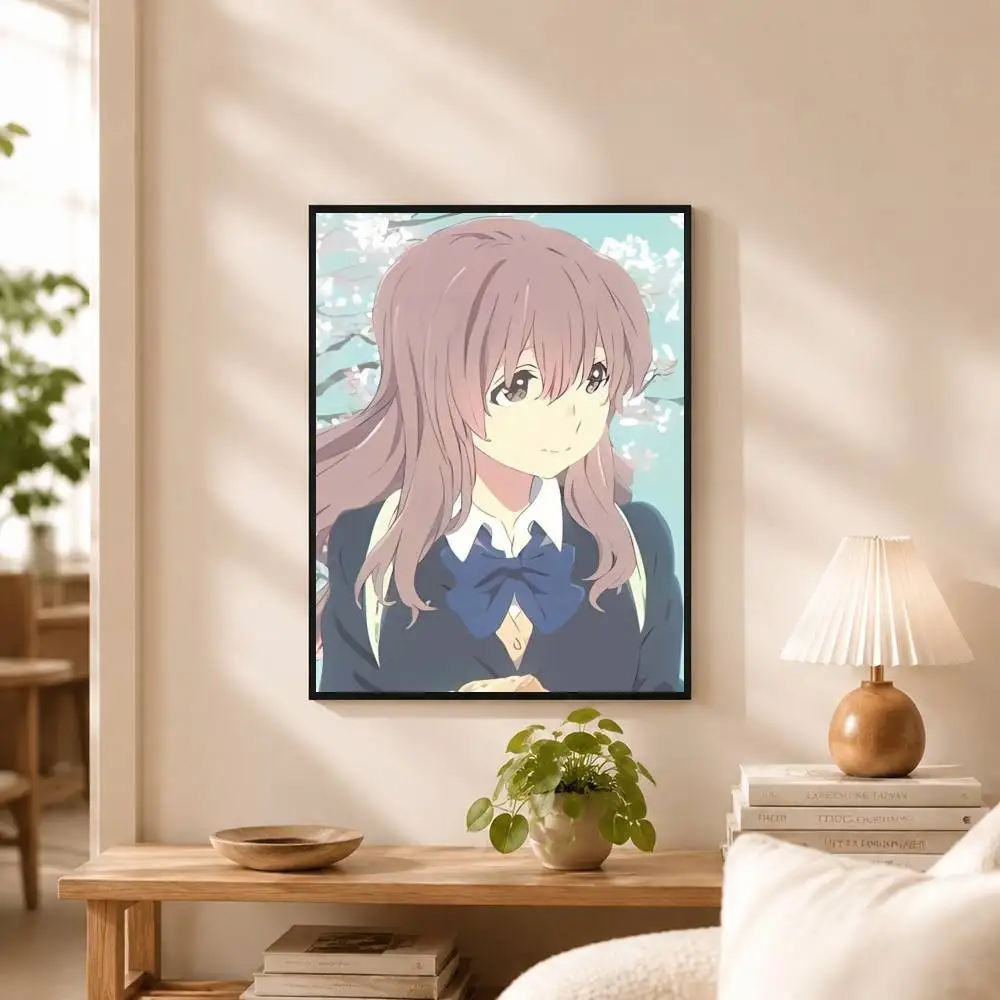 Anime A S-Silent V-Voice  Poster High Quality Dorm Living Room Aesthetic Wall Decoration Painting Stickers Gift