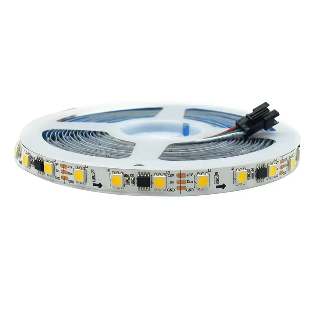 WS2811 LED Strip 5050 White Warm White Single Color Pixel LED Strip Addressable Horse Race External Control 30/60LED/M