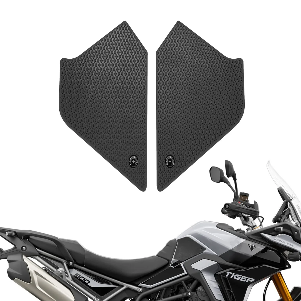 For Triumph Tiger 900 GT Rally Pro 2024 2025 Tiger900 Alpine 2026 Motorcycle Tank Grip Side Decals Anti Slip Tank Pad Stickers