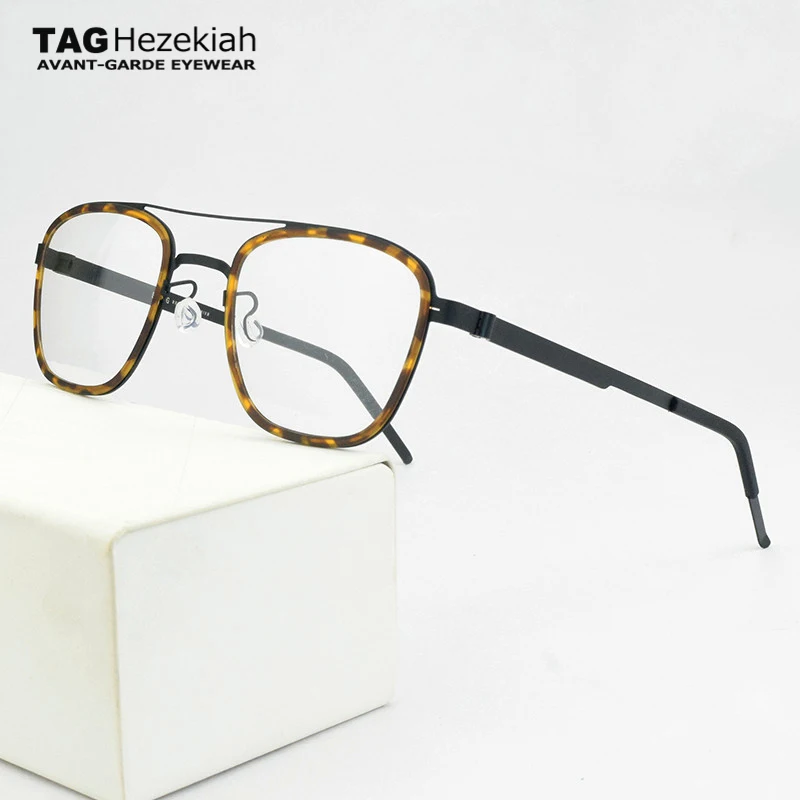 

2026 Denmark Design Optical Glasses Frame Men L9708 Luxury Brand Titanium Eyeglasses Frames Woman Prescription spectacle Reading