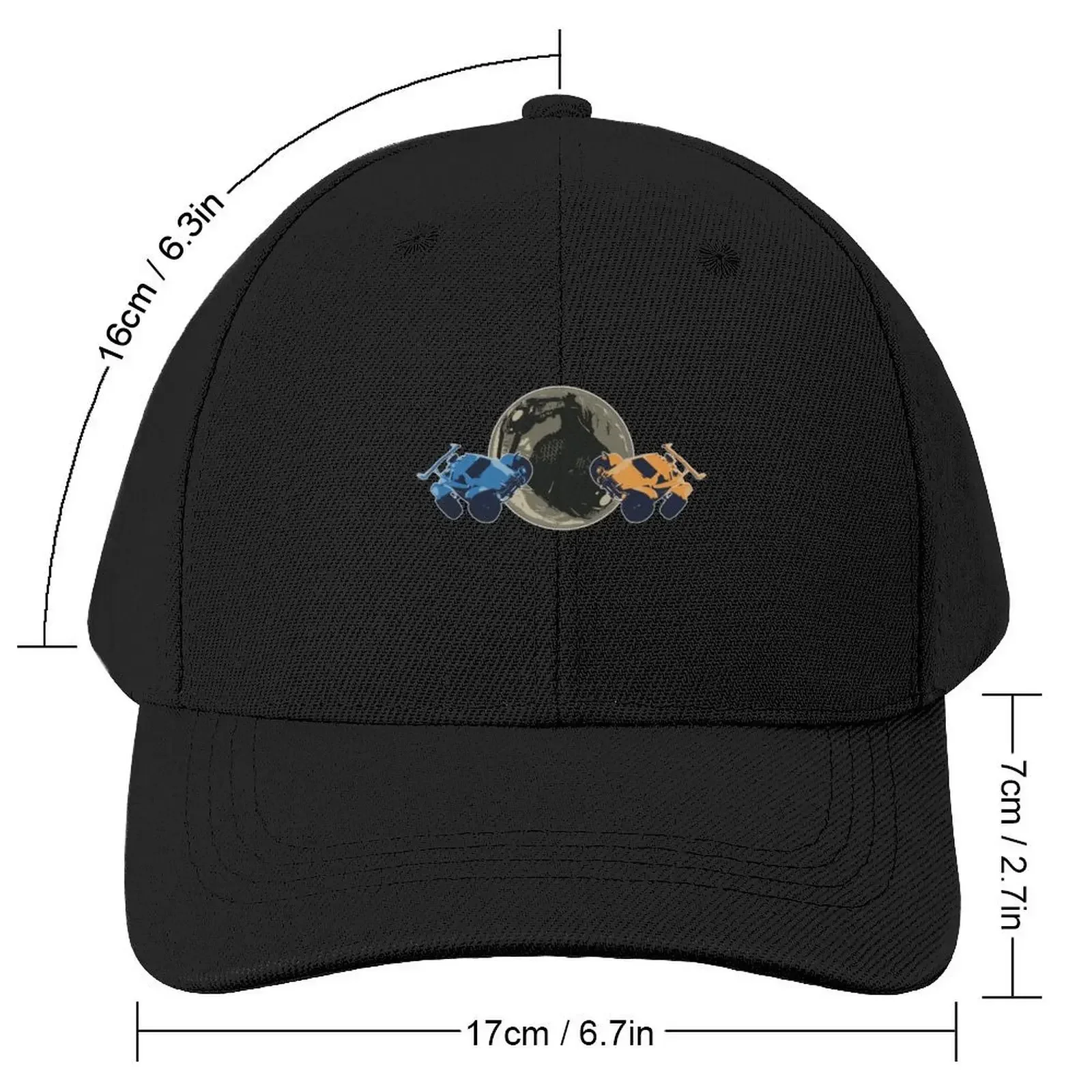 Rocket League Octane kick-off Ball Minimalistic Limited Color Palette Baseball Cap foam party Hat For Men Women's