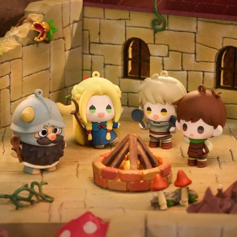 Minidoll Delicious in Dungeon Marcille Finger Puppet Keychain Anime Figure Peripheral Collectible Gift for Anime Fans