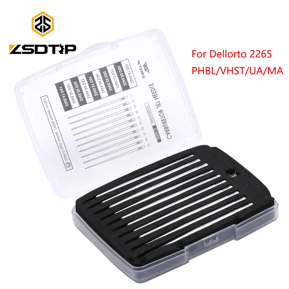 ZSDTRP For DELLORTO PHBL VHST UA MA D-Type Conical Needle For Dellorto 2265 PHBL Carburetor Jet Needle Replace Repair Accessory
