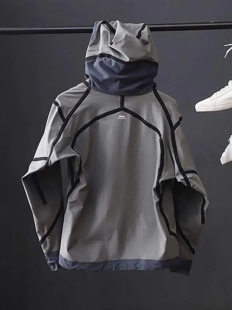 

Мужская повседневная куртка American Sle для активного отдыха: ветрозащитная, дышащая ткань, высококачественная, с длинными рукавами, для досуга