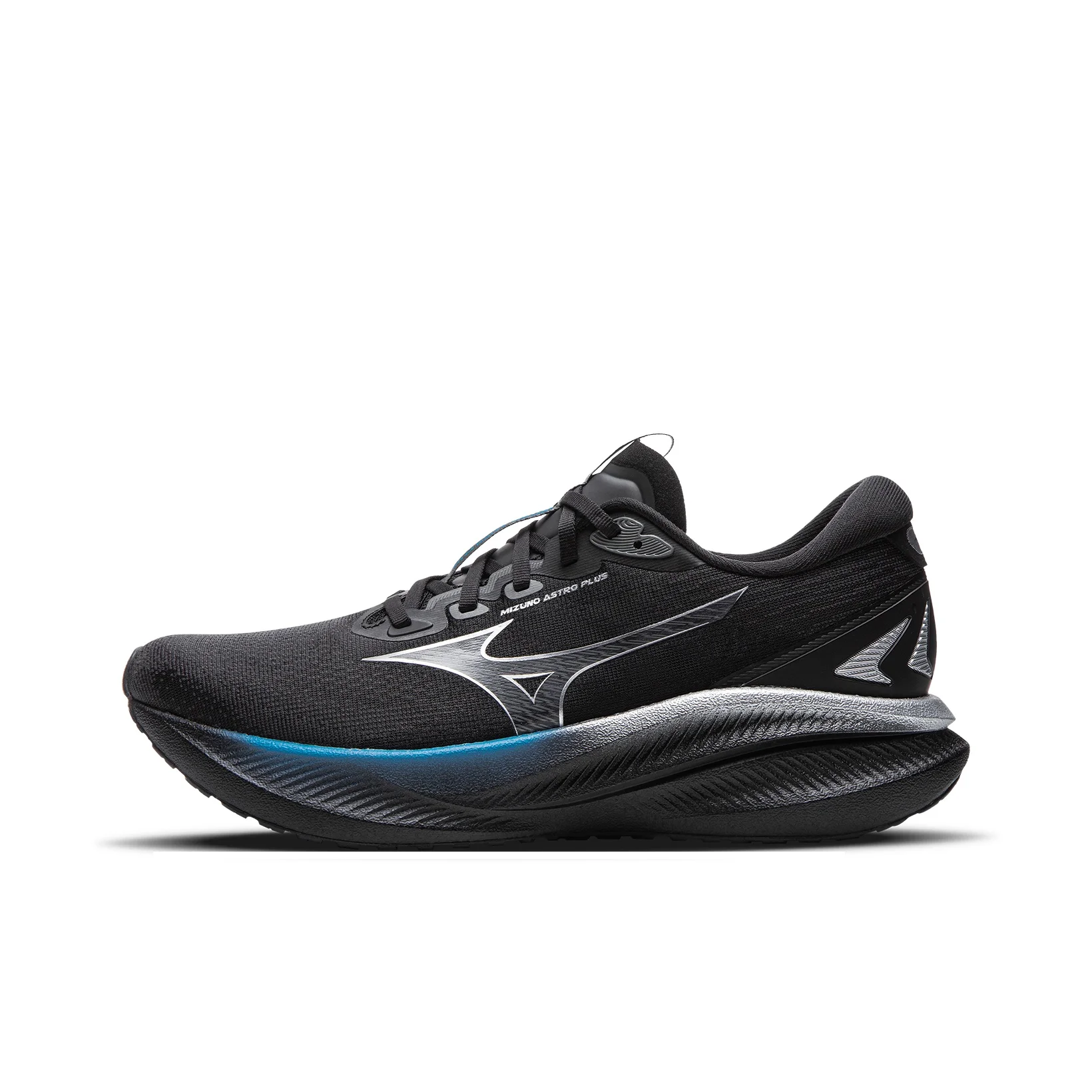 Mizuno ASTRO PLUS 2 Fabric Low top Running Shoes Unisex Black D1GH251108