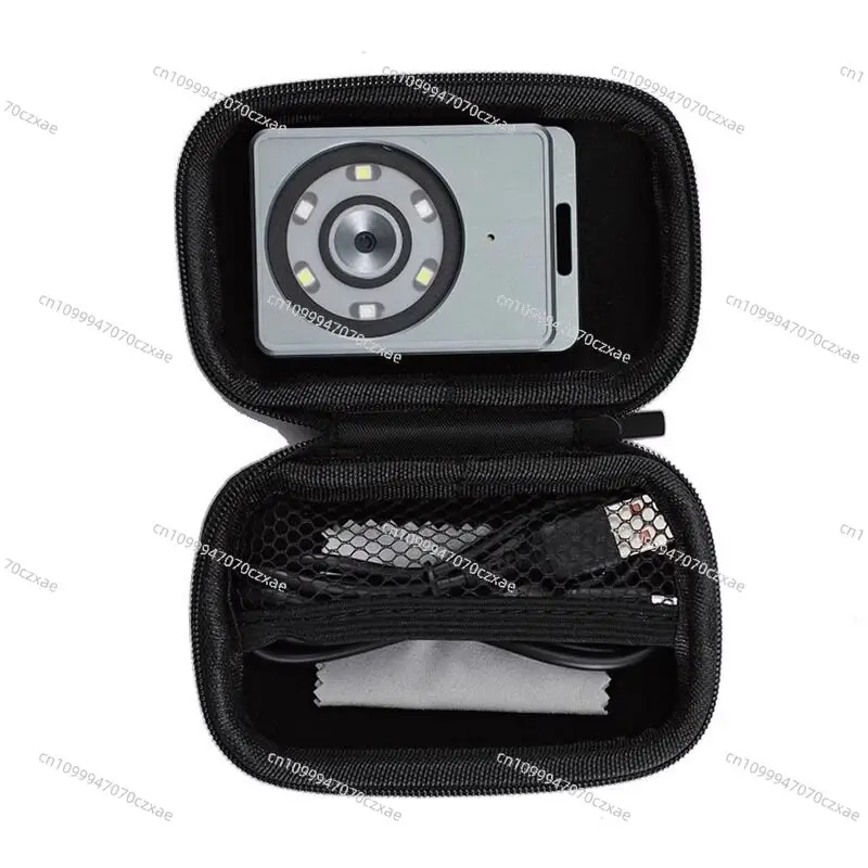 Microscope Purple and White Double Light High Power Handheld Electronic Portable Magnifying Glass, Creative Puzzle Gift
