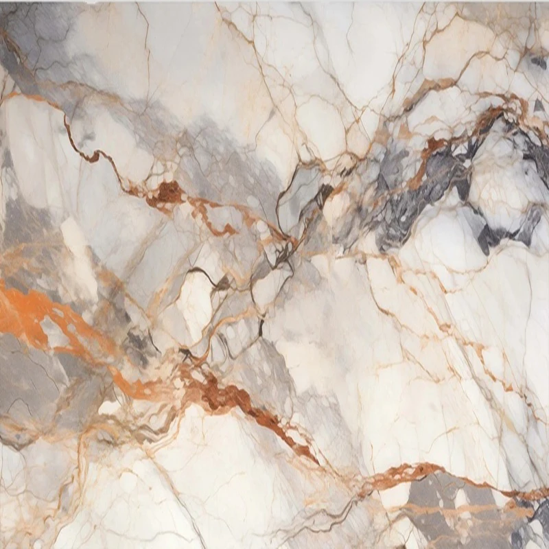 MU7778 Marble Personalized Mural Custom Size Wallpaper Modern Wall Art Decor Background Home Interior Decoration Wall Papers