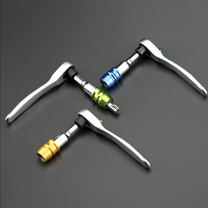 12pcs/set Ratchet Screwdriver Wrench Tool Sleeve Set Mini Two - way Portable Ratchet Set Wrench Hardware Tools