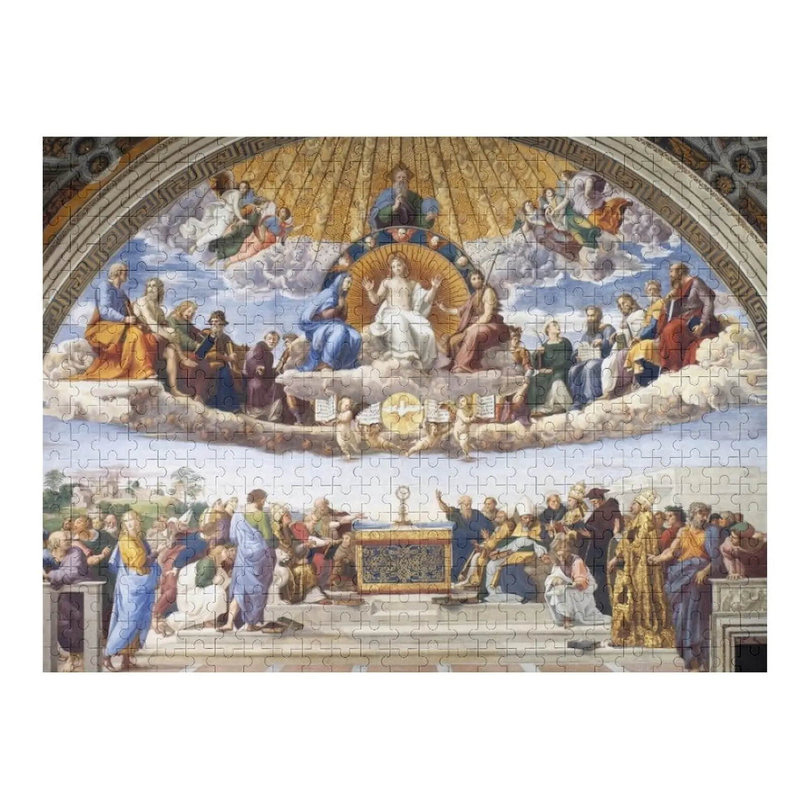 

Disputation of the Holy Sacrament Jigsaw Puzzle Custom Child Children Game Children Wood Name Puzzle