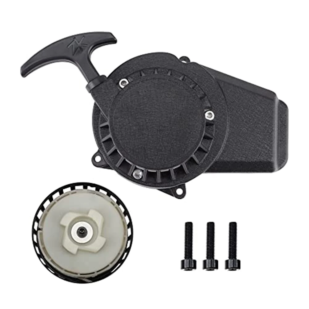 

Easily Installed Recoil Starter Assembly Designed to Fit a Range of Engines Including Popular Sizes of 43 49cc