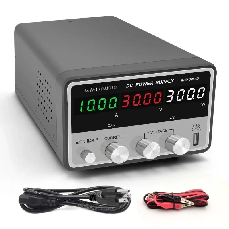 

Регулируемый лабораторный стабилизатор напряжения, стабилизированный постоянный ток лабораторный источник питания настольный цифровой светодиодный экран