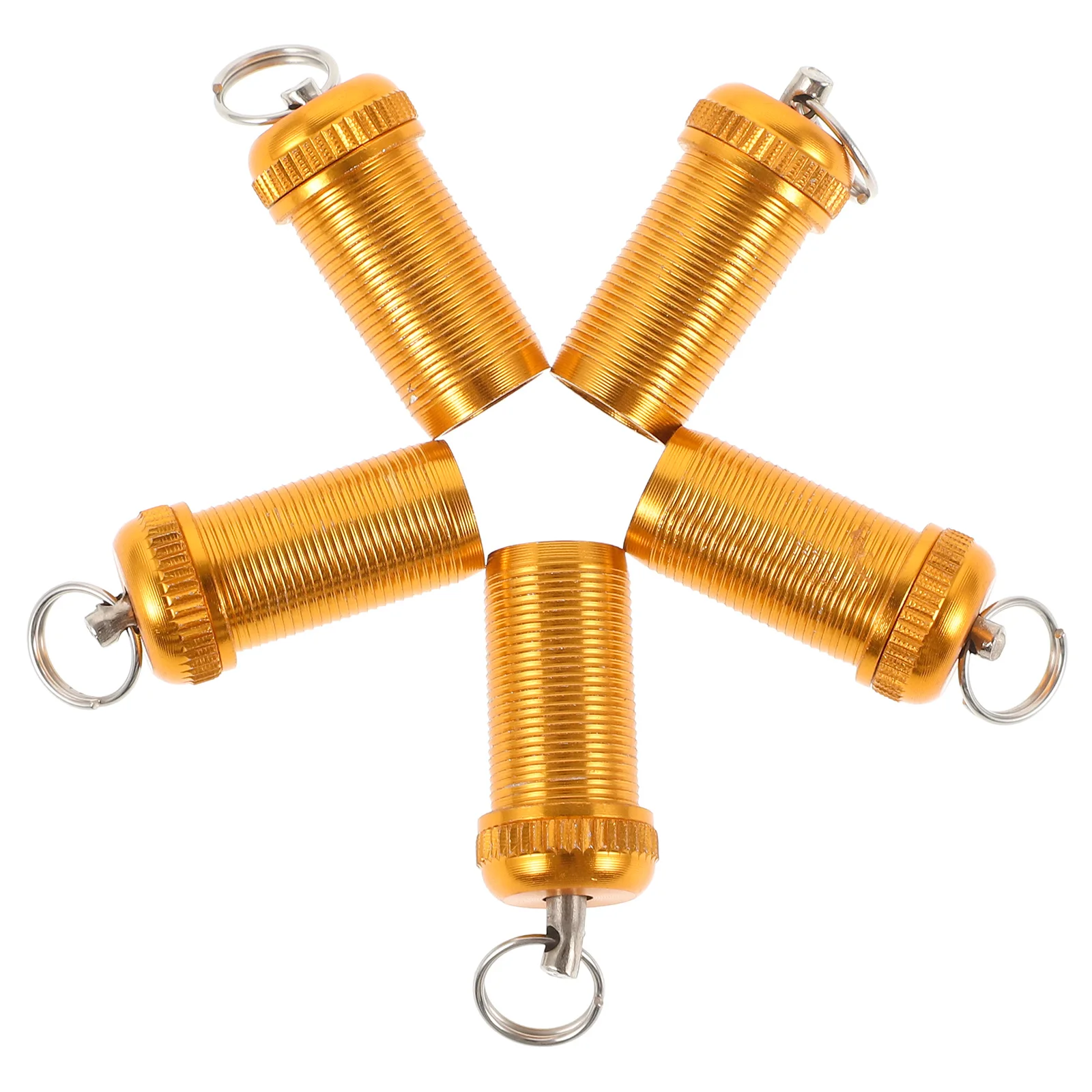 

5pcs Stoppers Stainless Steel Replacement Caps For Pole End Protectors Accessories Outdoor Fishing Supplies Durable Rod Butt