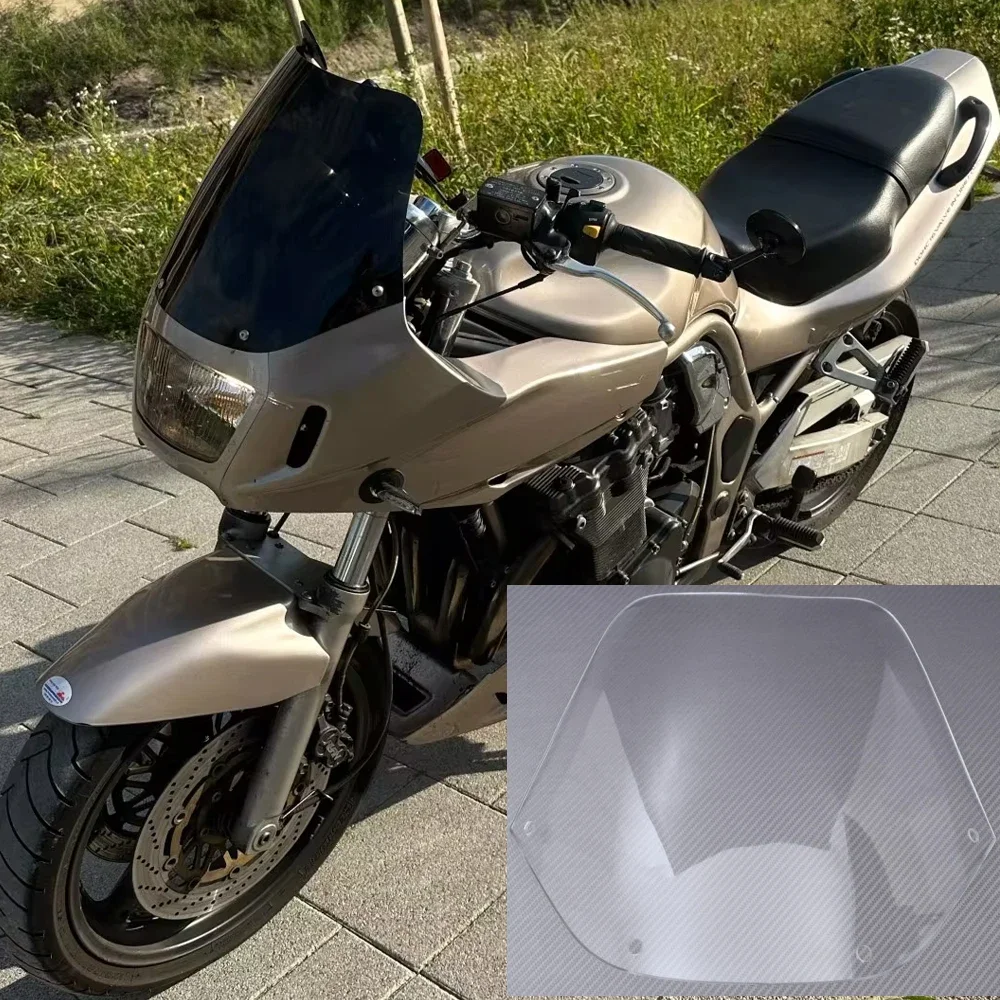 For Suzuki Bandit 600 Windscreen Motorcycle Windshield GSF600S 1995-1999 1200 S GSF1200 1996-2000 GSF1200S Screen Wind Deflector