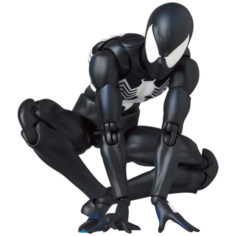 100% In Stock Original Reissue Mafex No.147 MAFEX SPIDER MAN BLACK