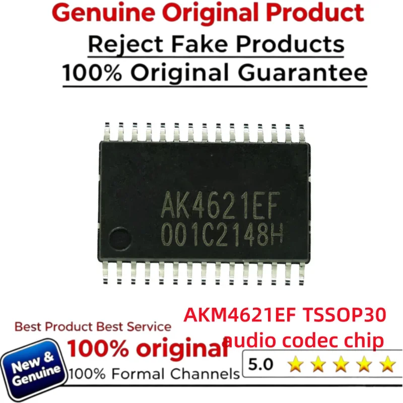 1pcs New Original and Genuine AKM4621EF AK4621EF AK4621 AKM4621 TSSOP30