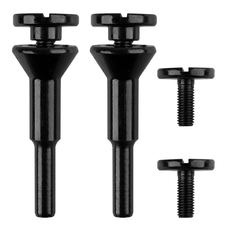 ABRW Mounting Mandrel 2 Pack 3/8In & 1/4In Arbor Hole Cut-Off Wheel Drill Bit for Die for Grinder Accessories