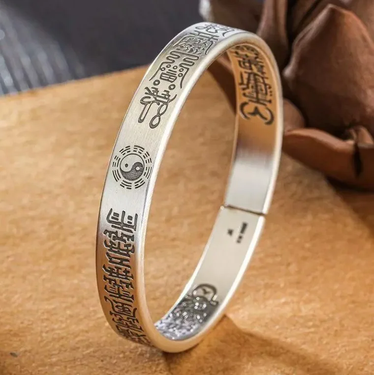 الآلات السحرية الطاوية، أساور مسطرة Tianpeng، أساور تاي تشي باغوا، النمط الصيني القديم، أساور الحظ والمجوهرات