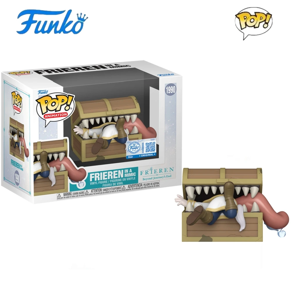 

Funko Pop Frieren in a Mimic 1990 Figures Frieren:Beyond Journey's End Anime Figure Collectible Limited Edition Model Toy Gift