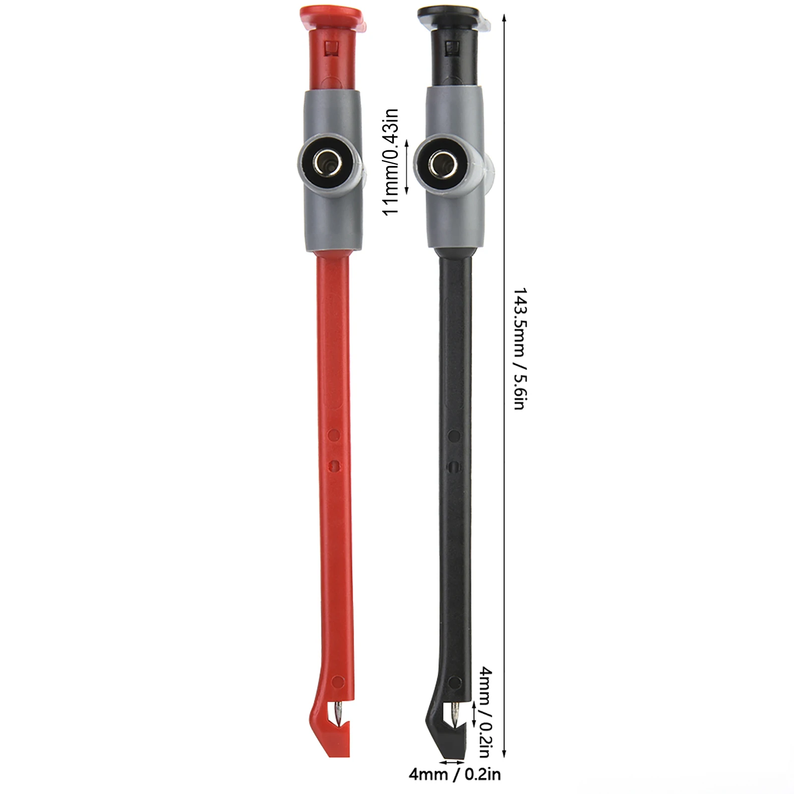2PCS P5010 Puncture Probe Auto Repairing Multimeter Test Clip Car Testing Tool Auto Repair Multimeter Test Clip - view 5