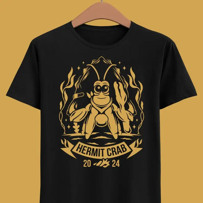 

Kril The Hermit Crab T-shirt Another Crab's Treasure Soulslike Soulsborne Adventure Video Game RPG Platformer