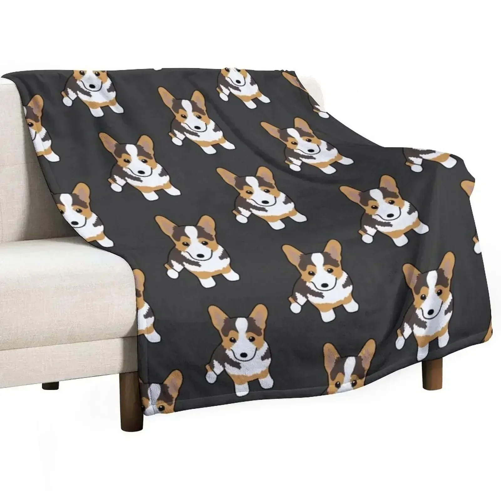 

Pembroke Welsh Corgi Throw Blanket Versatile Cozy Throw Blanket for All Occasions