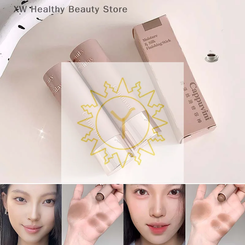 Moisturizing Matte Concealer Contour Stick Smooth Lasting 3D Nose Shadow Waterproof Face Highlight Brighten Contour Makeup