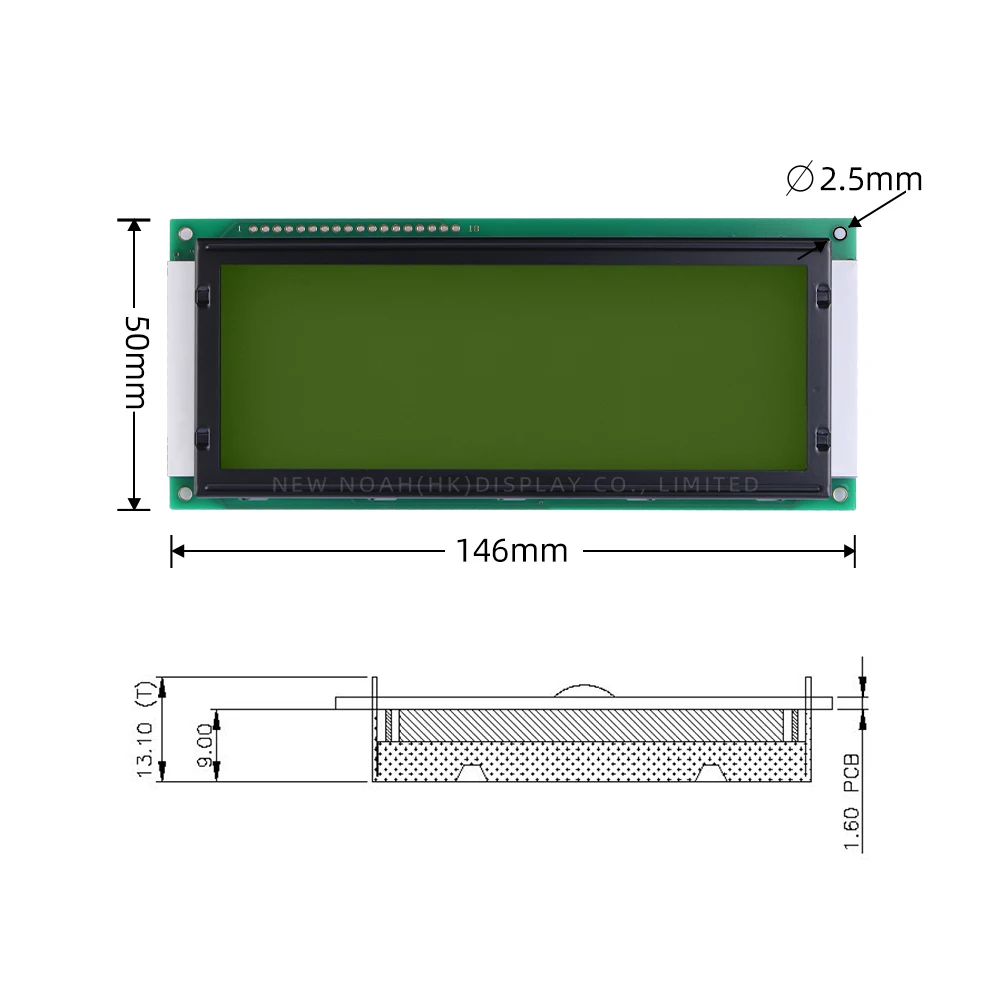 الروسية الأصفر الأخضر فيلم 2004C-1 وحدة LCD 4*20 4X20 4.1 بوصة ST7066U شخصية كبيرة الصناعية الصف شاشة عرض 18PIN