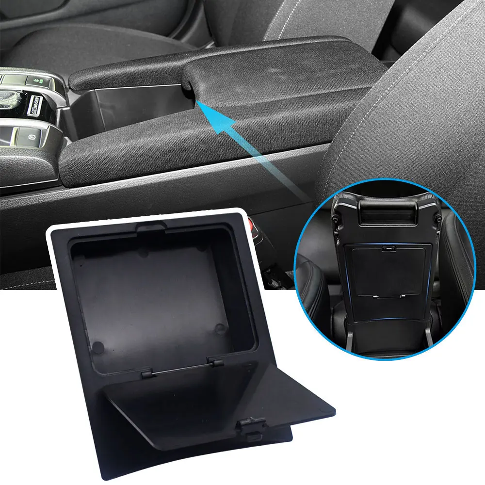 1pc Auto Center Console Compartment Organizer for Honda Civic 10 Years 2017-2021 Armrest Car Bracket Hidden Storage Box