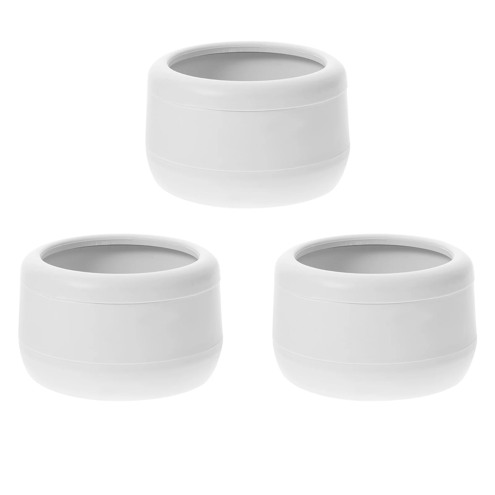 

3pcs Pigeon Feeding Bowl Durable Plastic Container Safe Eco Design For Birds Pet Supplies Food Feeder Bite Resistance Suitable