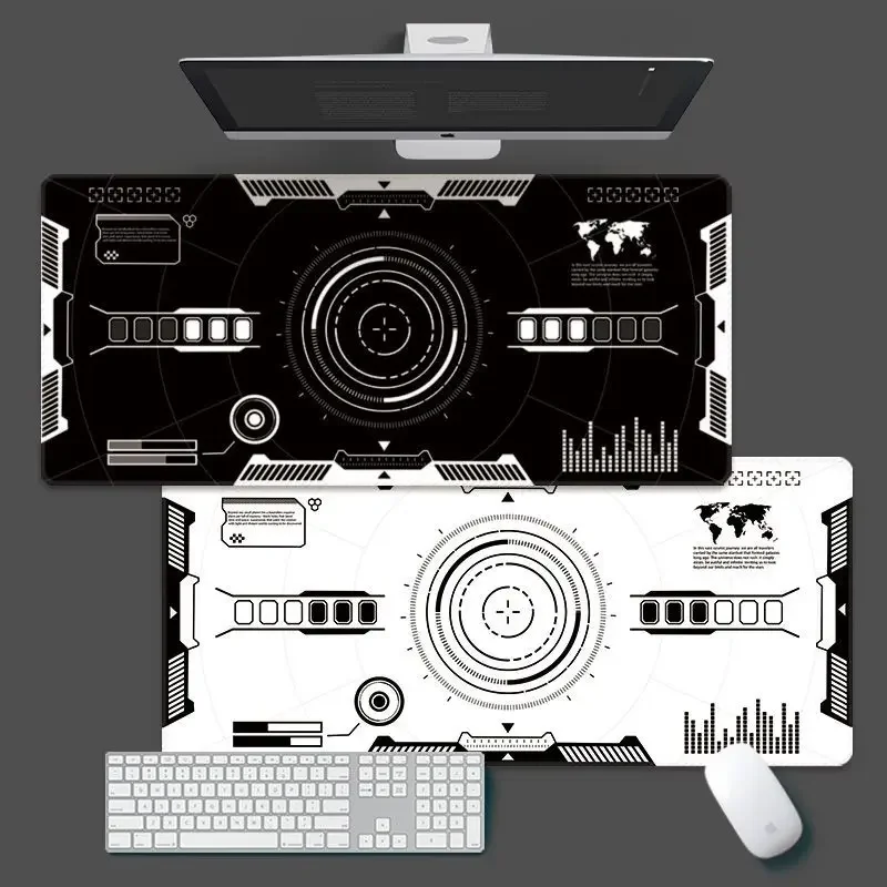 800x300mm  Large Cool Mouse Pad Laptop Non-Slip Esports Office Desk Mat Game Player Mousepad PC Desktop Accessories