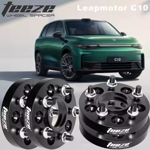 2/4PCS For Leapmotor C10 Flange Plate T6-7075 Wheel Spacers Aluminum Hub widened Adapter