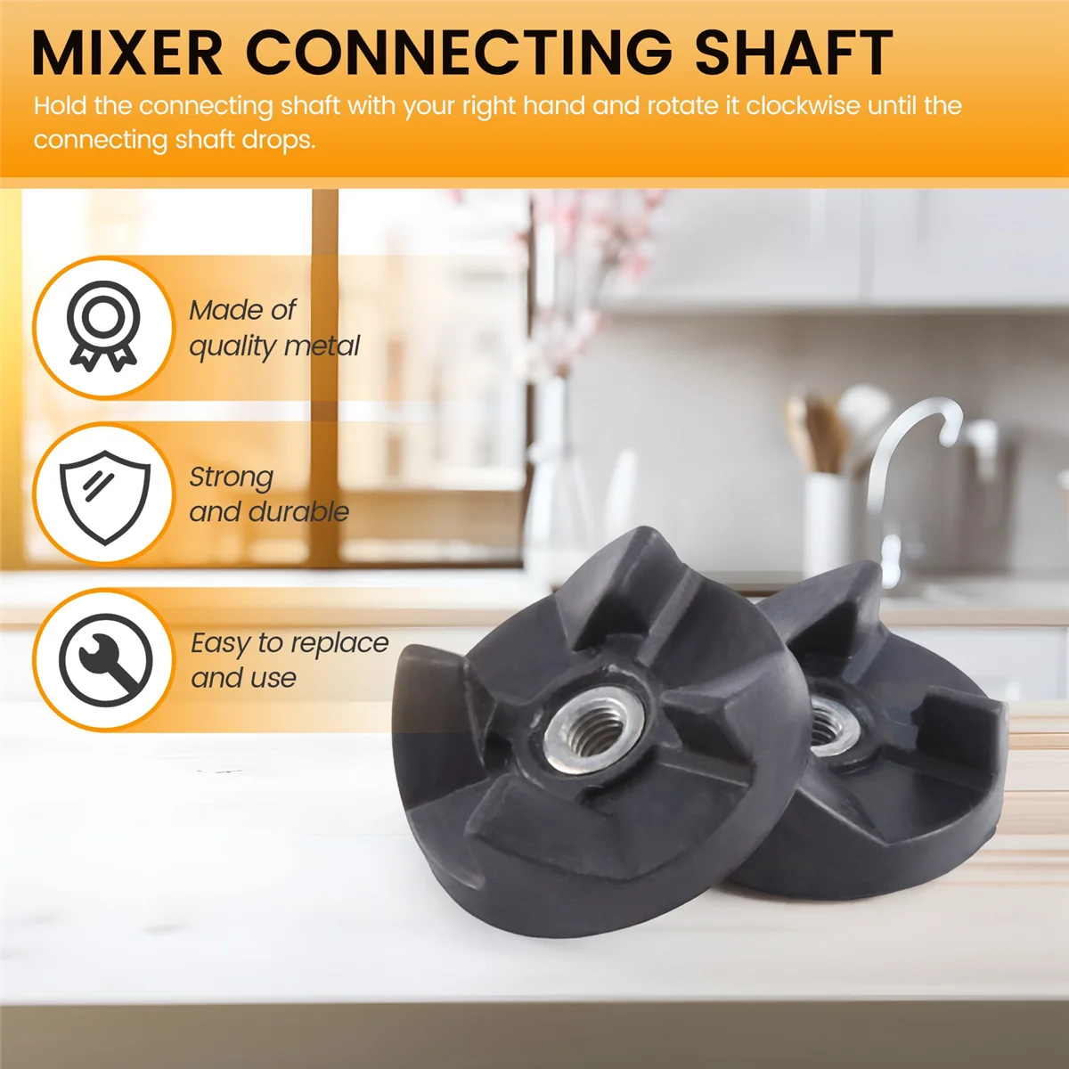 High-end 4Pcs Spare Replacement Parts Blade Gear Blender Juicer Parts for Magic 250W