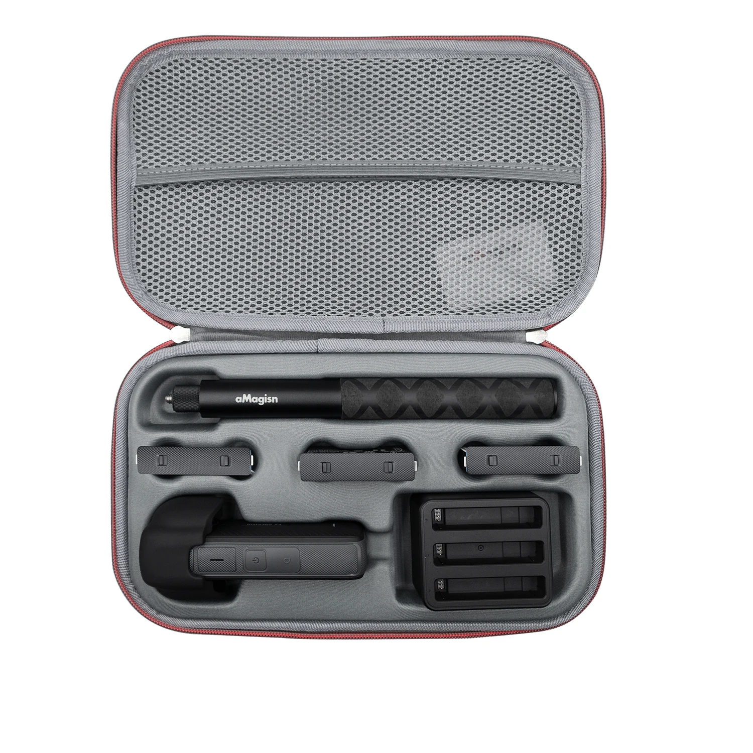 Saco de armazenamento Adequado para Insta360, X4 Sports Camera, Large Capacity Organizer, Acessórios de Proteção, 8K