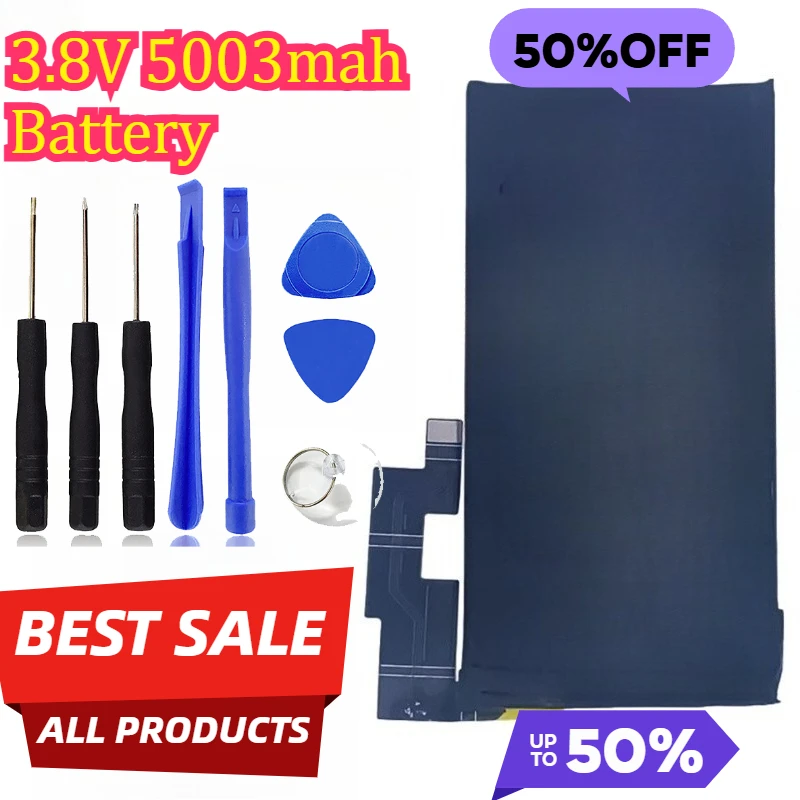 

3.8V 5000mah Battery for Google Pixel 6 High-capacity G63QN Pro Mobile Phone Batteries