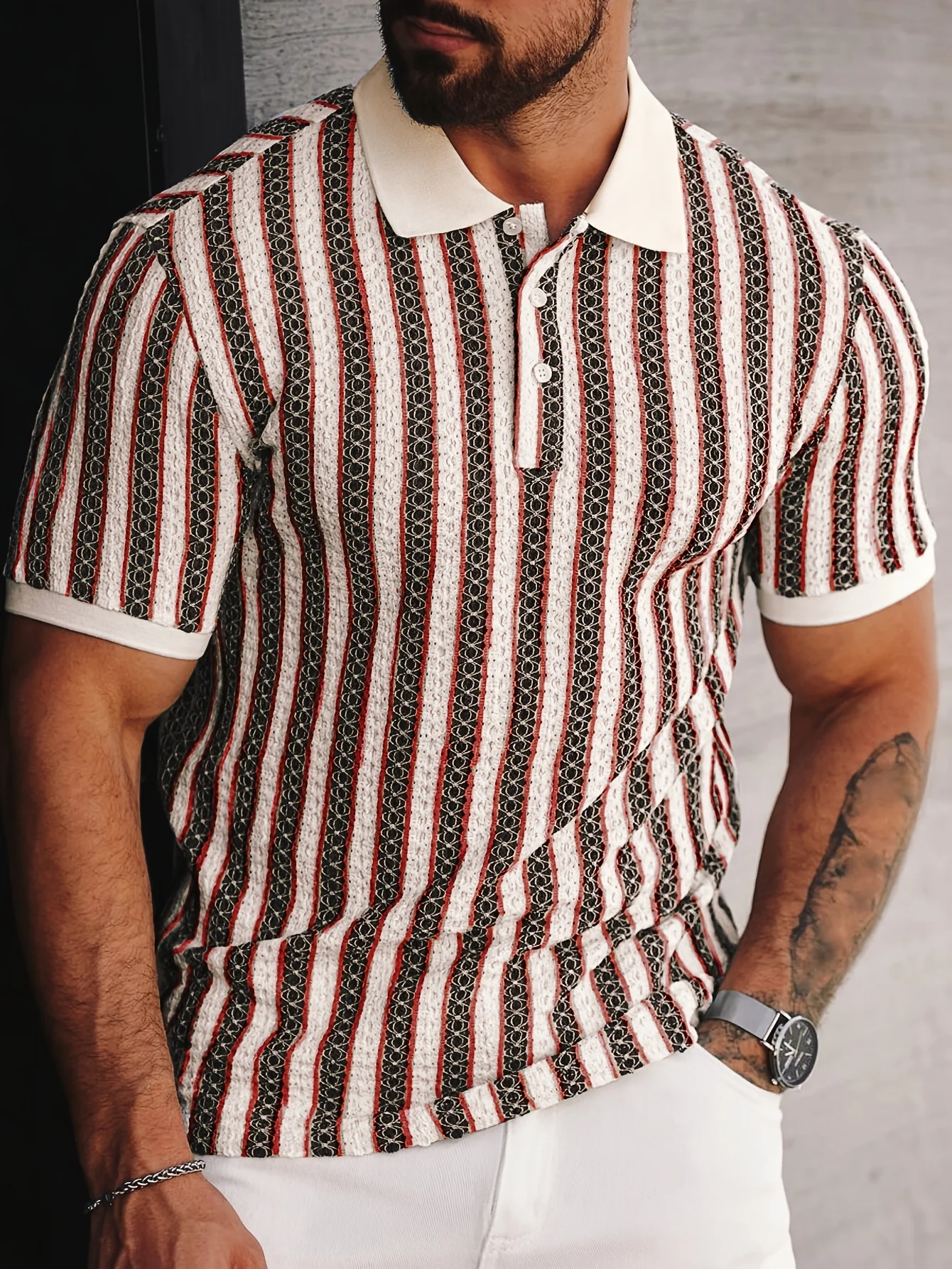 Red white