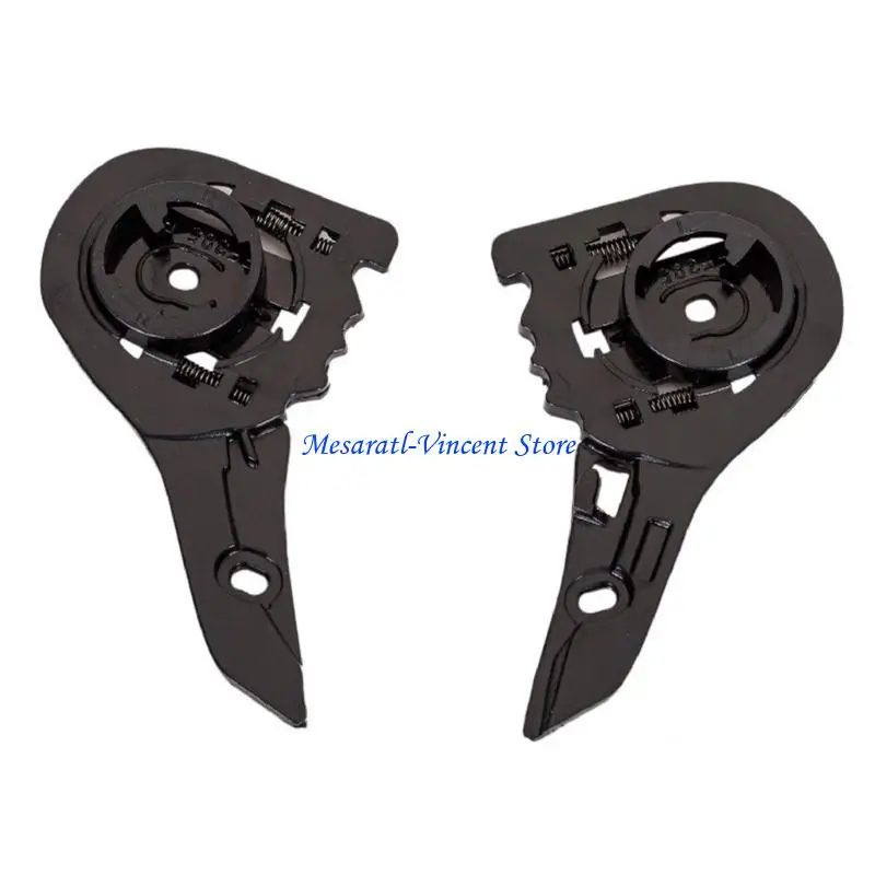 

A70F 1 Pair Face Shield Windshield Visors Base for FF300 Helmets Visors Base Plate