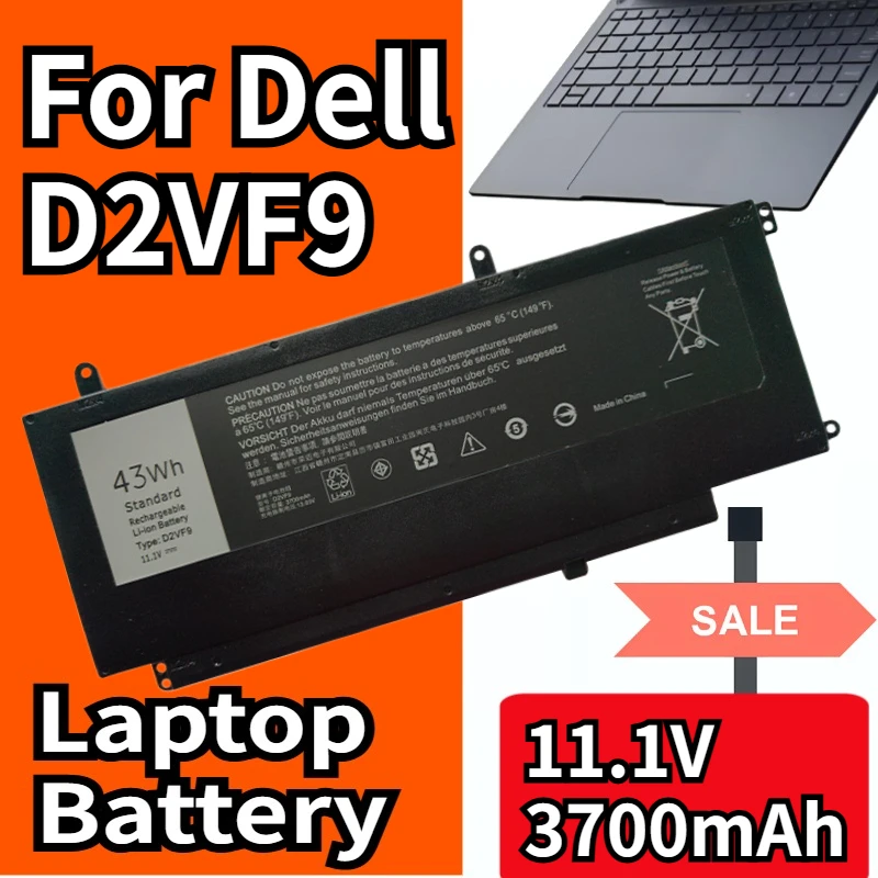 

Новая батарея D2VF9 для Dell Inspiron 15 7547 7548 7549 Vostro 14 5459 0PXR51 PXR51 4P8PH YGR2V 0YGR2V