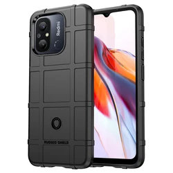 Rugged Shield Armor Shockproof Case For Xiaomi Redmi 12C 10C 10A 9C NFC Soft TPU Silicone Back Cover Coque Fundas Shell Housing