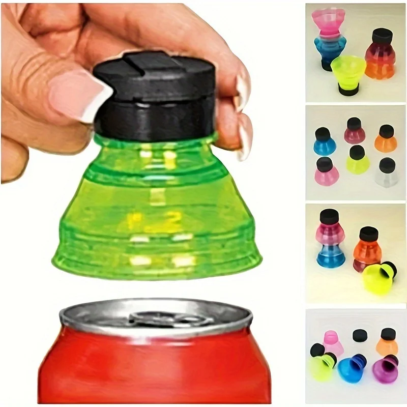2 reusable, leak proof, and spill proof recyclable lids for beer and canned beverages, kitchen accessories