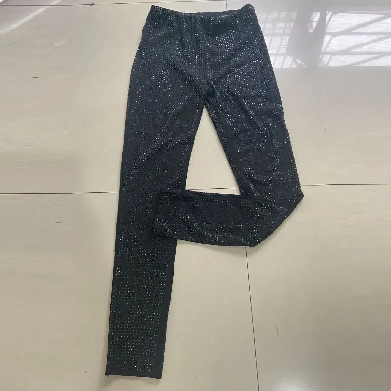 Pantaloni da donna di moda ad alta elasticità 2021 autunno nuovi pantaloni da trapano caldi pantaloni di moda Harajuku pantaloni sportivi da donna Streetwear