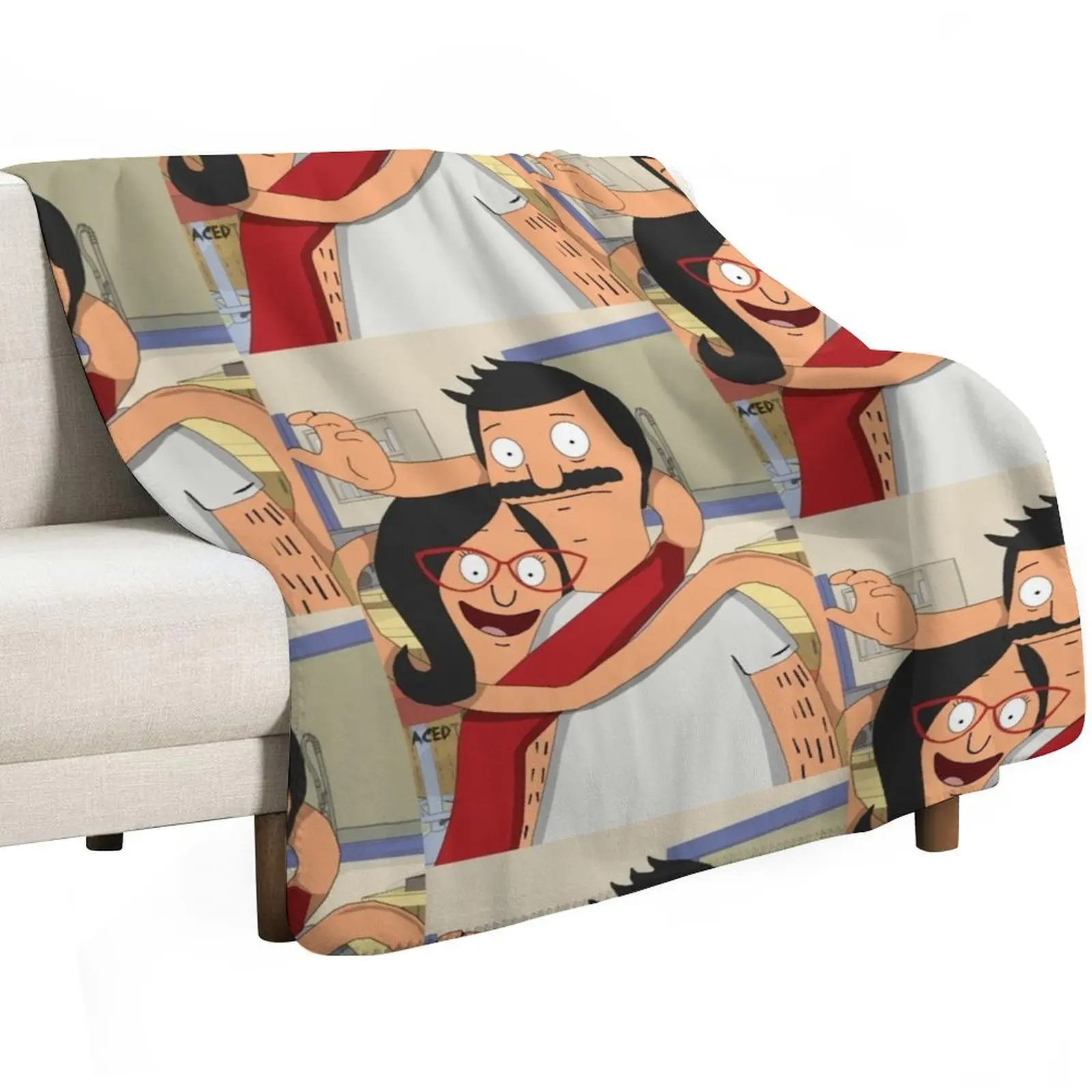 

bobs twisted arms Throw Blanket Bed Fashionable Kid'S cosplay anime Blankets