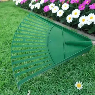 

Leaf Garden Tool Lightweight Lawn Rake For Leaves Grass Pine Needles Artificial Turf Yard Rake Heavy Duty Gardening Hand