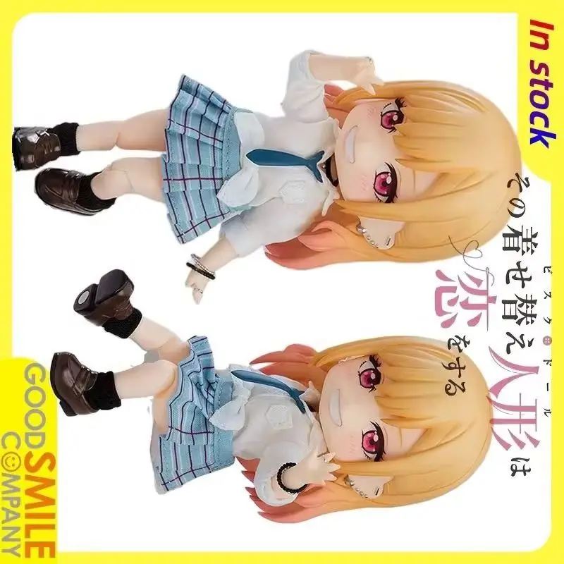 【أصلي 100%】شركة GOOD SMILE متوفرة في المخزون دمية Sono Bisque Wat Koi O Suru Kitagawa Marin Nendoroid Doll H=14CM شخصية أنيمي