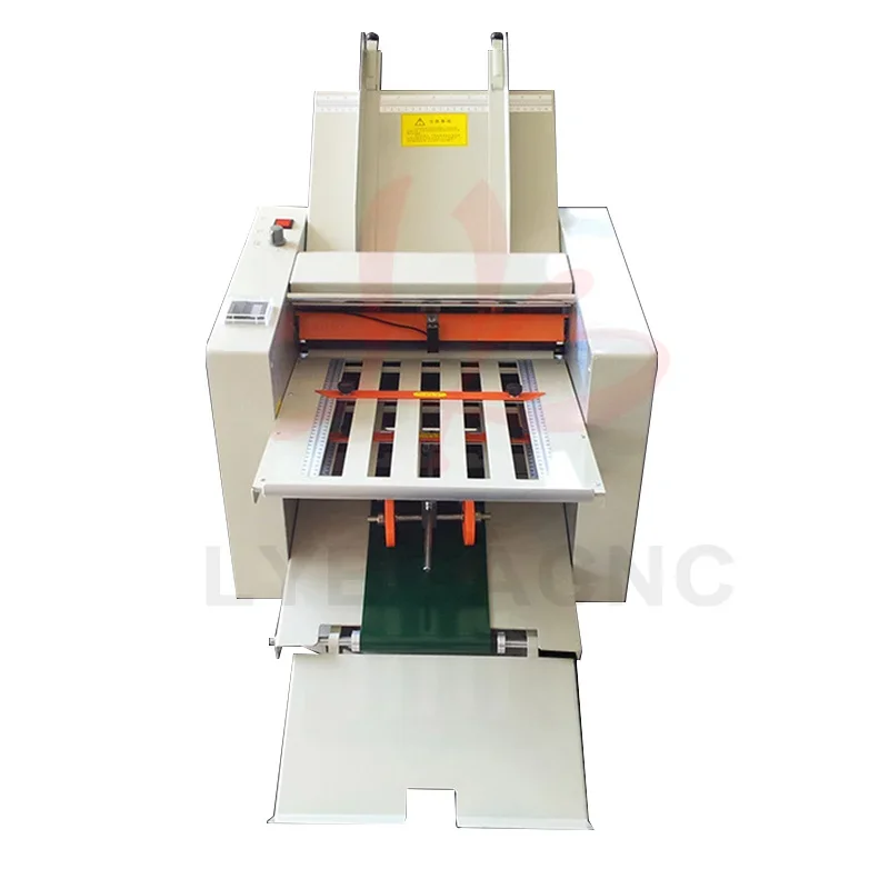 LY Fully Automatic Paper Folding Machine Small Creasing Machines Max Line Speed 80m Optional 220V 110V Power 70W