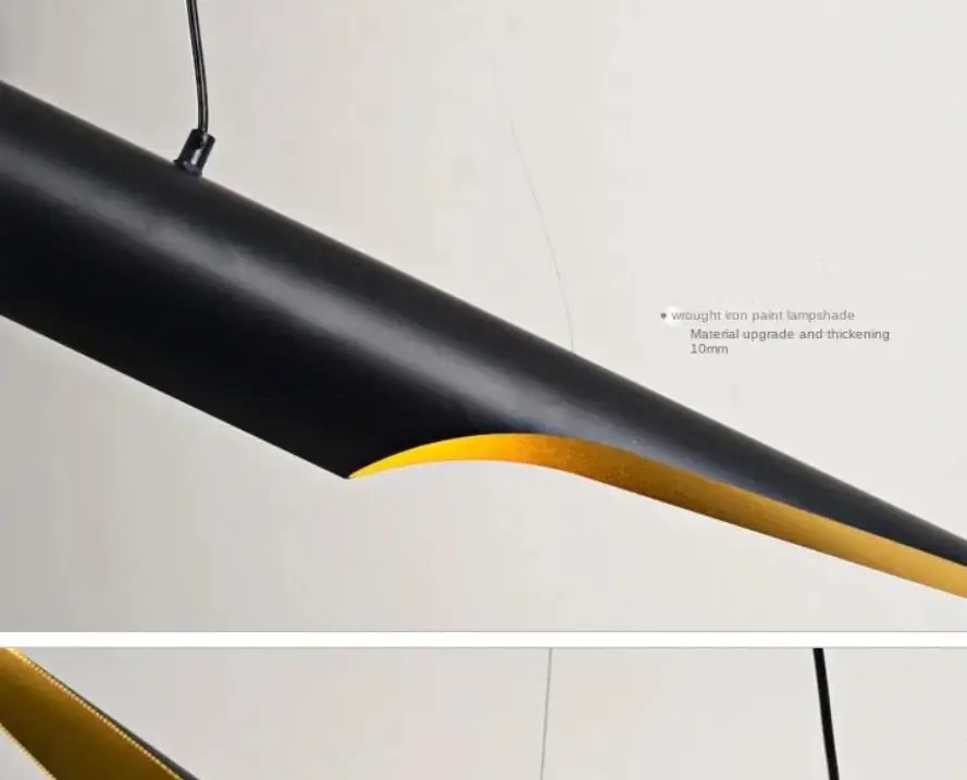 

Nordic Hanging Lights for Dining Room Bedroom Coltrane Cord Pendant Lamp Postmodern Duplex villa Bevel pendant light