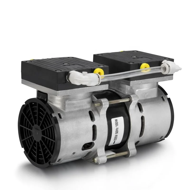 

30LPM 220V AC Electric Small Diaphragm Air Pump Oilless -98KPa Micro High Vacuum Pump For High Temperature Sterilizer