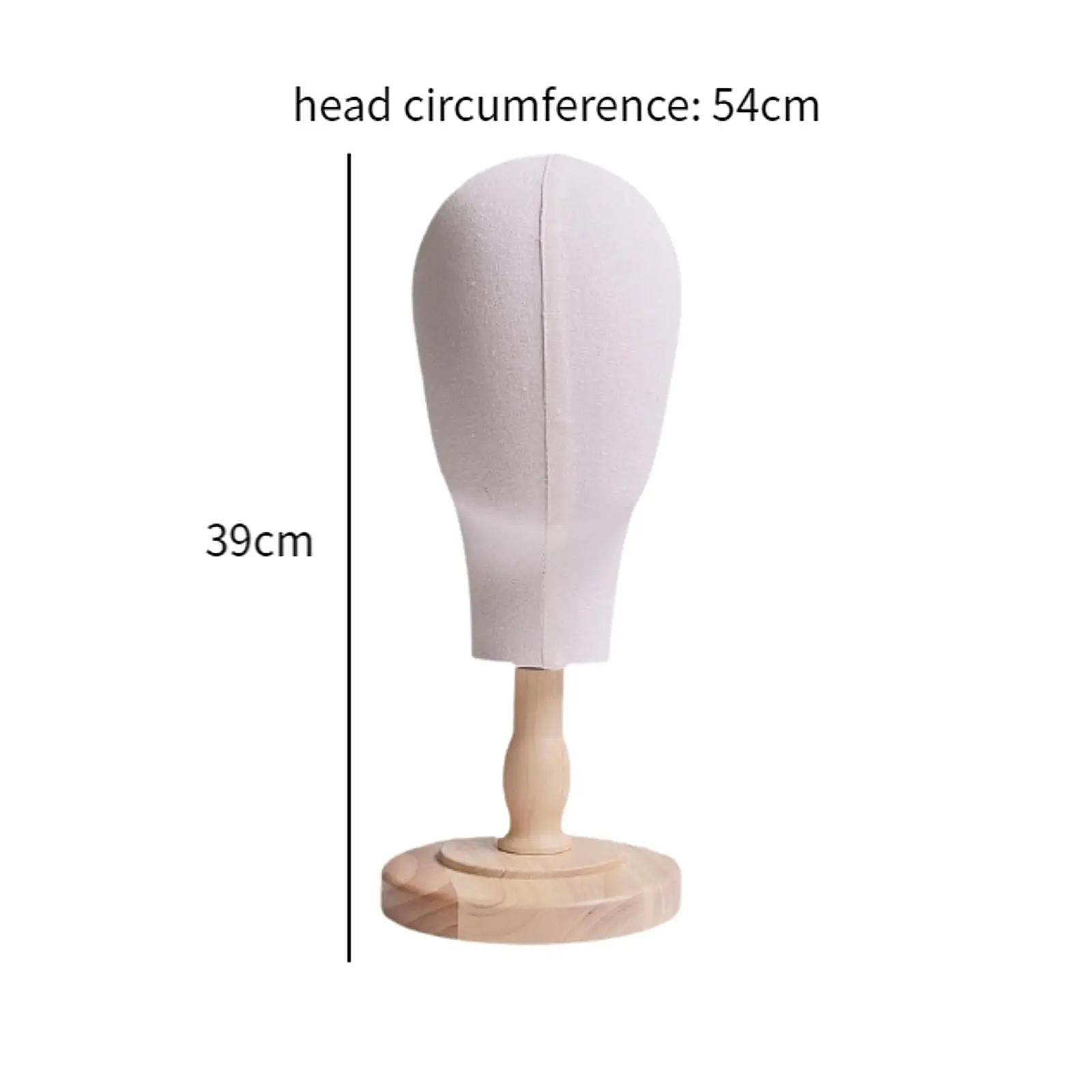 Mannequin Head Multipurpose Wigs Display Stand for Glasses Scarves Headset